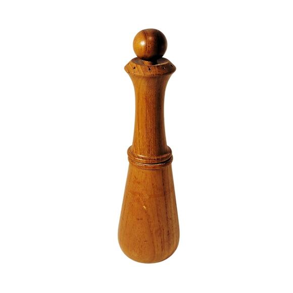 Vintage MCM Dansk Teak Wood Salt & Pepper Grinder Mill Jens Quistgaard Design - Picture 2 of 9